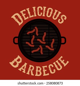 barbecue design, vector illustration