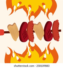 barbecue design, vector illustration eps10 graphic 