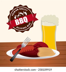 barbecue design, vector illustration eps10 graphic 
