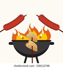 barbecue design, vector illustration eps10 graphic 