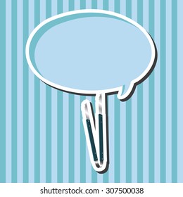 barbecue equipment clip and fork theme elements