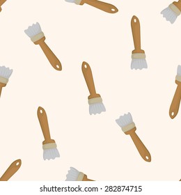 barbecue equipment ,seamless pattern