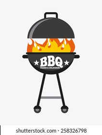 barbecue food  design, vector illustration eps10 graphic 