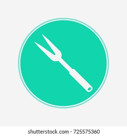 Barbecue fork icon
