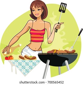 Barbecue Girl
