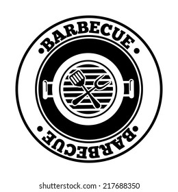 barbecue graphic design , vector illustration