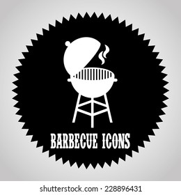 barbecue graphic design , vector illustration