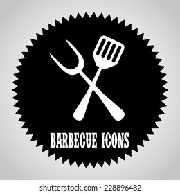 barbecue graphic design , vector illustration