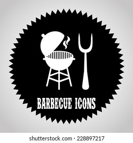 barbecue graphic design , vector illustration