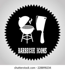 barbecue graphic design , vector illustration