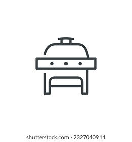 Grill-Grill-Bq-Symbol, Vektorgrafik