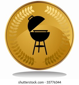 barbecue grill coin