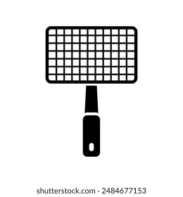Barbecue grill icon illustrated in vector