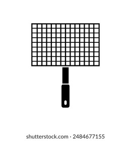 Barbecue grill icon illustrated in vector