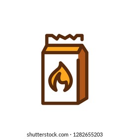 Barbecue and grill icon related. Single high quality barbecue and grill related icon. Isolated barbecue and grill symbols in white background. Graphic icons element
