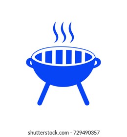 barbecue grill Icon vector