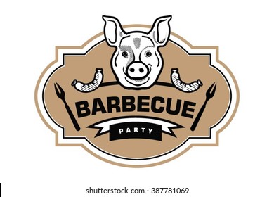Barbecue and grill labels