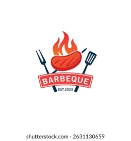 Barbecue grill labels, badges and design elements for restaurant menu. Bbq emblem set vector illustration
Important information