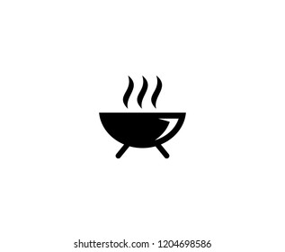 Barbecue grill logo 
