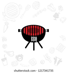 barbecue grill logo icon graphic buffet restaurant