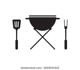 barbecue grill on a white background