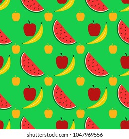 Barbecue grill pattern food vector illustration. Summer barbecue party flat with grilled chicken drumsticks sausage and sauces abstract isolated vector illustration