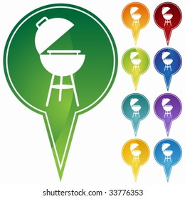 barbecue grill pin