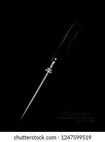 Barbecue, grill set. barbecue grill tools. Set of bbq stuff, tools for steak house, restaurant, Vector illustration.  