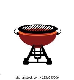 Barbecue grill vector