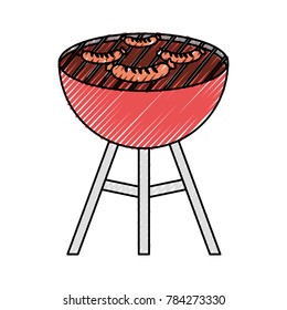 barbecue grill   vector illustration