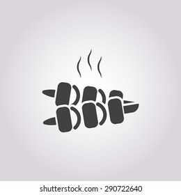 Barbecue icon. 