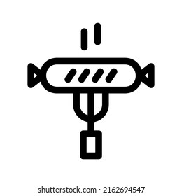 barbecue icon or logo isolated sign symbol vector illustration - high quality black style vector icons
