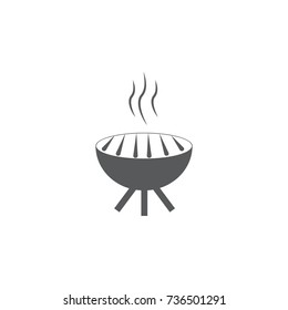 Barbecue Icon on white background
