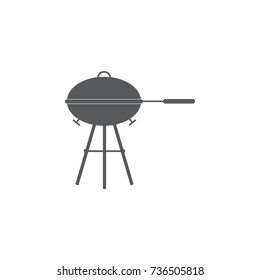 Barbecue Icon on white background