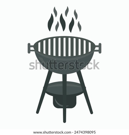 Barbecue Icon symbol, and vector, Can be used for web, print, and mobile