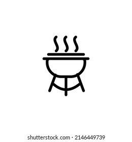 barbecue icon vector design templates 