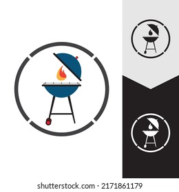 Barbecue icon vector illustration background