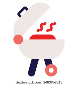 Barbecue icon for web, app, infographic, etc