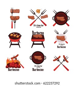 Barbecue icons