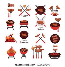 Barbecue icons