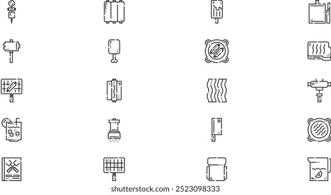 Barbecue icons High-Quality Vector Icons Collection with Editable Stroke. Ideal for Professional and Creative Projects.