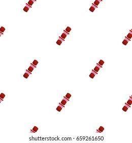 Barbecue kebab on skewer pattern seamless for any design vector illustration