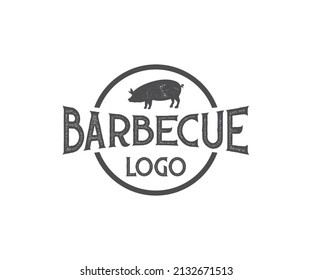 Barbecue Logo And Grill logo design 