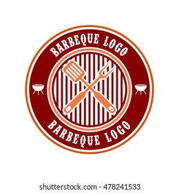 Barbecue logo template