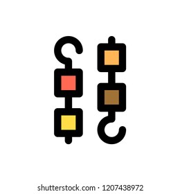 barbecue logo,food and beverage, editable outline icon