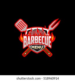 barbecue menu logo