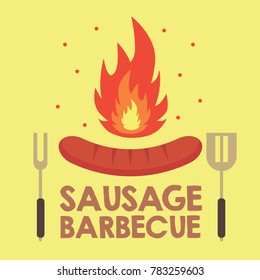 Barbecue Party Illustration Vector