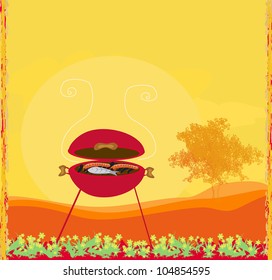 Barbecue Party Invitation