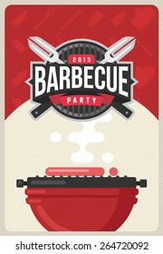 Barbecue party invitation