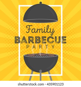Barbecue party invitation